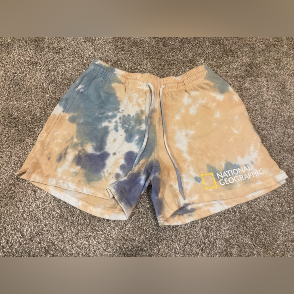 National Geographic Tie Dye Shorts